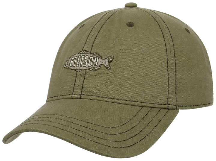 Stetson Baseball Cap Fishing Olive Stetson