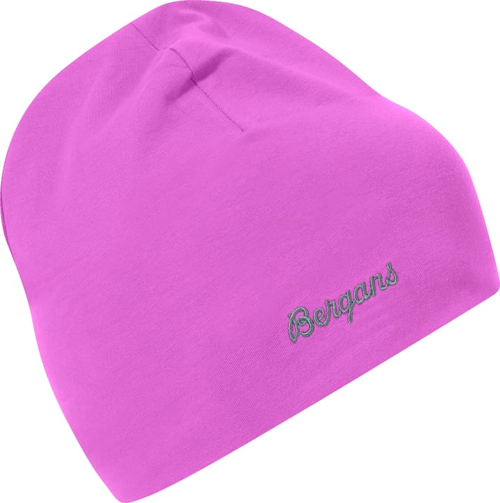 Bergans Juniors' Cotton Beanie Viola Violet Bergans