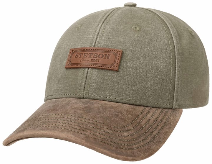 Stetson Baseball Cap Cotton Oliven Stetson