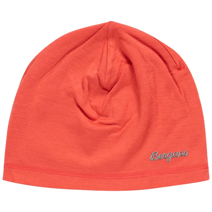Bergans Juniors' Wool Beanie Peachy Red Bergans