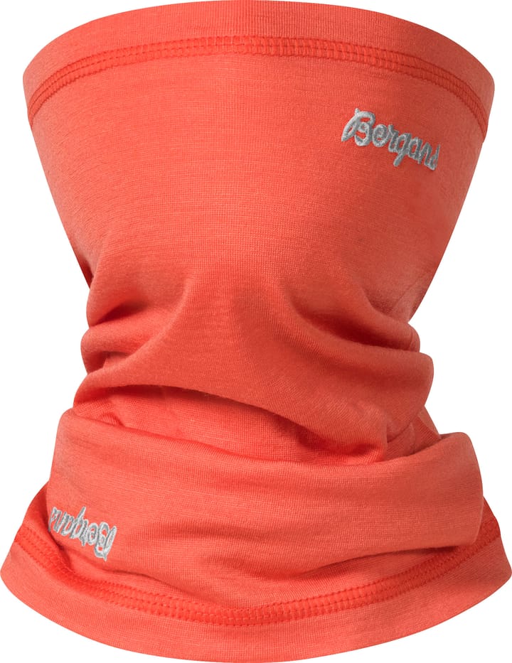 Bergans Juniors' Bergans Wool Neck Warmer Peachy Red Bergans