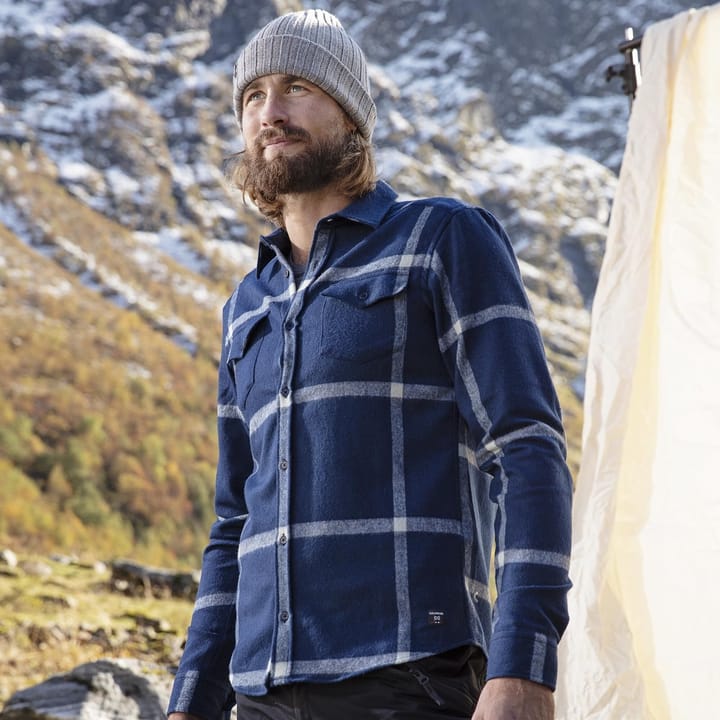 Ulvang Unisex Yddin Wool Flanell Shirt New Navy/Vanilla Ulvang Ulvang Unisex Yddin Wool Flanell Shirt New Navy/Vanilla Ulvang