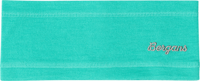 Bergans Juniors' Wool Headband Light Malachite Green