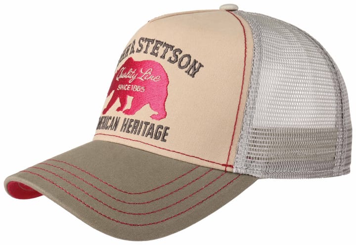 Stetson Trucker Cap Bear Beige/Oliv Stetson