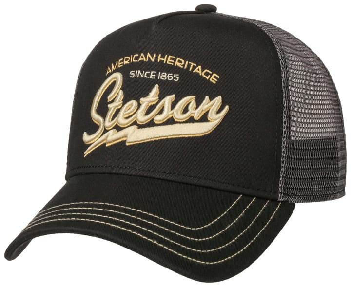 Stetson Trucker Cap American Heritage Classic Svart Stetson