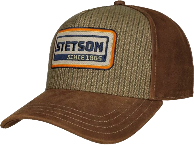 Stetson Trucker Cap Cotton Linen Stripe
