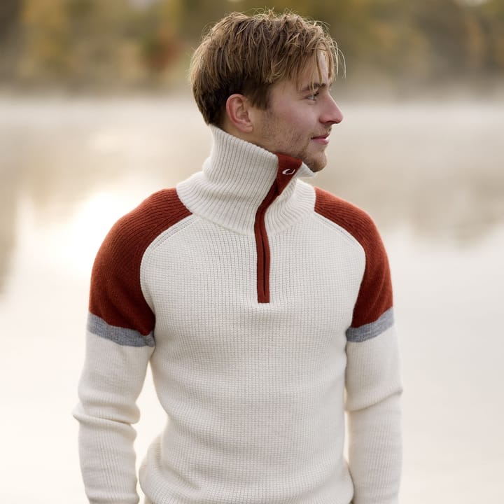 Ulvang Alta Half Zip Ms Vanilla/Arabian Spice/Grey Melange Ulvang Ulvang Alta Half Zip Ms Vanilla/Arabian Spice/Grey Melange Ulvang