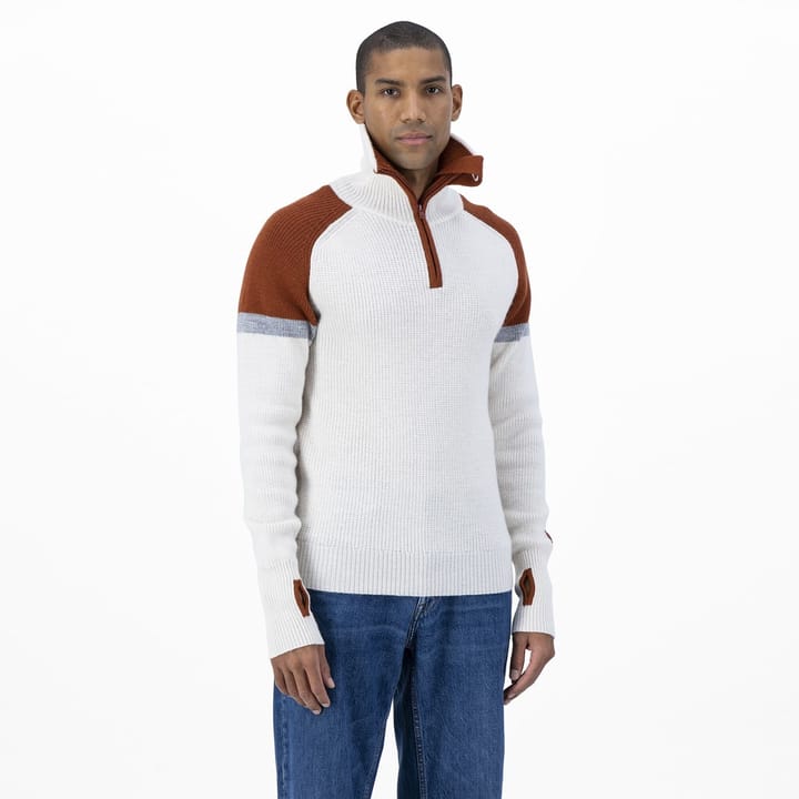 Ulvang Alta Half Zip Ms Vanilla/Arabian Spice/Grey Melange Ulvang