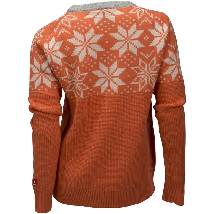Ulvang Rav Kiby Roundneck Women's Persimmon/Vanilla Ulvang