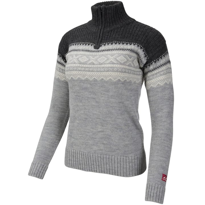 Ulvang Marius Half Zip Ws Grey Melange/Charcoal Melange/Vanilla Ulvang Ulvang Marius Half Zip Ws Grey Melange/Charcoal Melange/Vanilla Ulvang