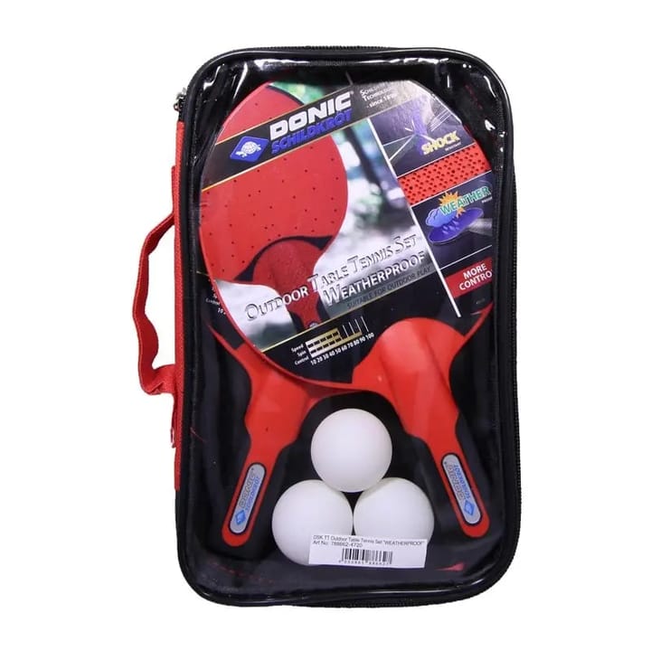 Donic Schildkröt Outdoor Table Tennis Set Assorted Colors Donic Schildkröt Donic Schildkröt Outdoor Table Tennis Set Assorted Colors Donic Schildkröt