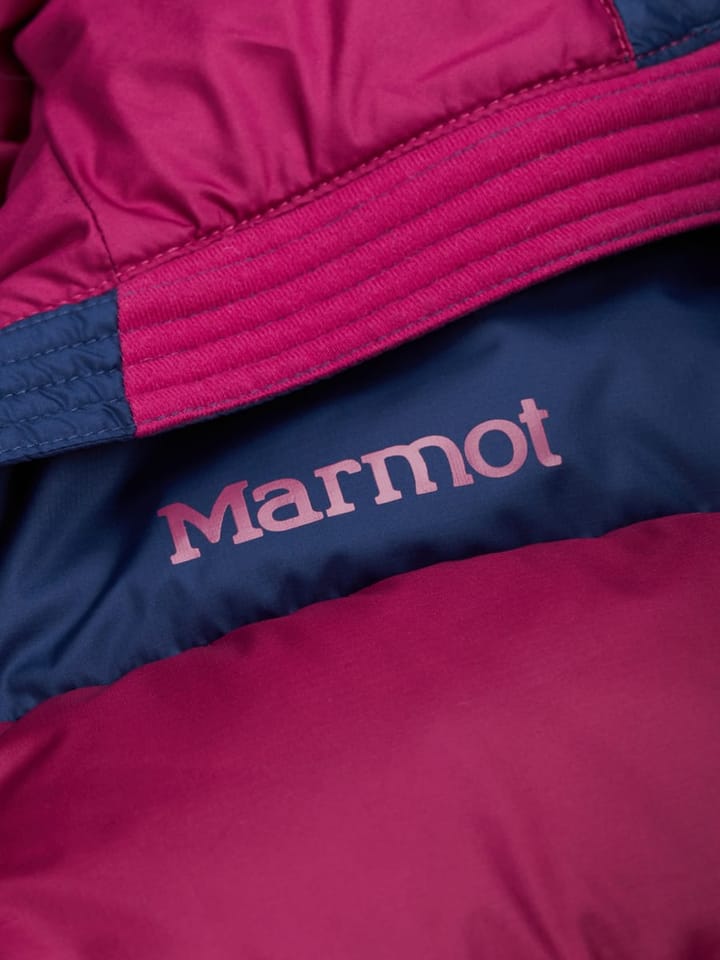 Marmot Wms Guides Down Hoody Wild Rose/Arctic Navy Marmot