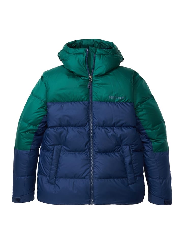 Women's Guides Down Hoody Arctic Navy/Botanical Garden Marmot