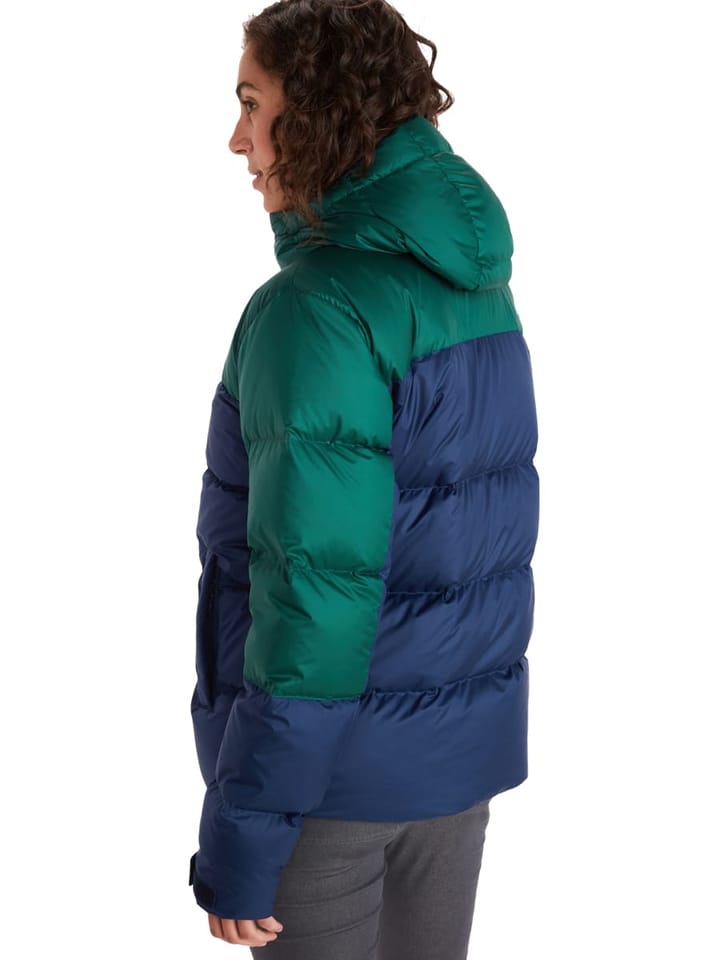 Women's Guides Down Hoody Arctic Navy/Botanical Garden Marmot