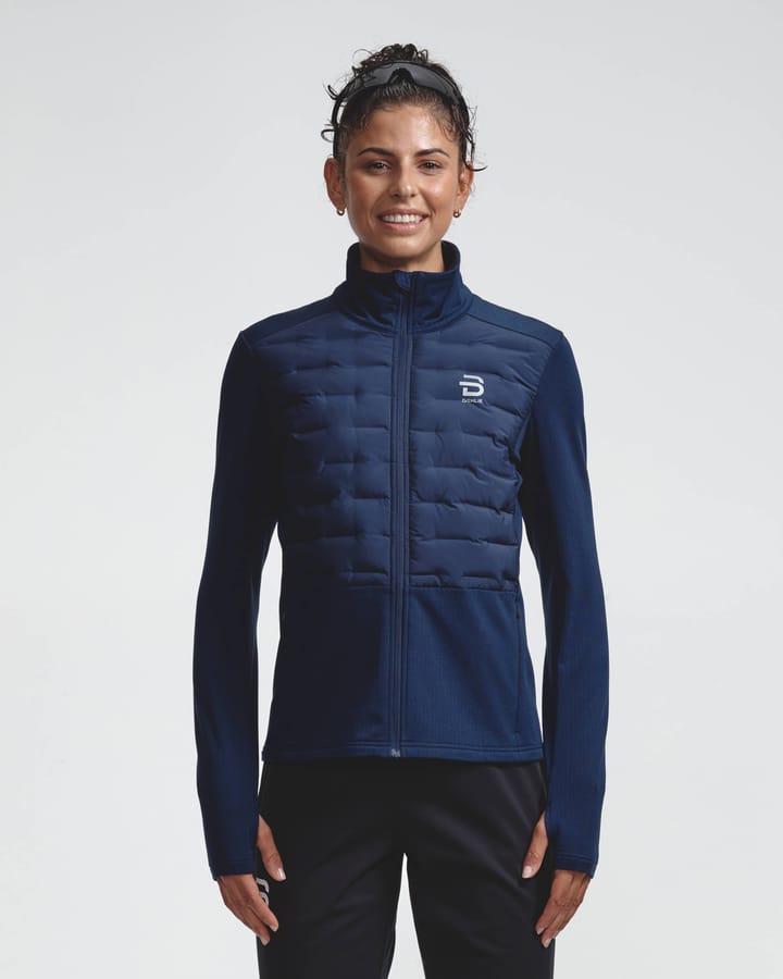 Dæhlie Women's Shield Full-Zip Midlayer Navy Dæhlie