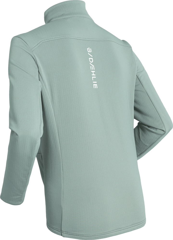 Dæhlie Women's Shield Full-Zip Midlayer Sage Green Dæhlie