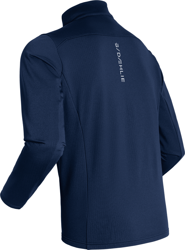 Dæhlie Men's Shield Full-Zip Midlayer Navy Dæhlie