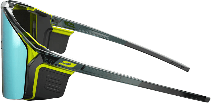 Julbo Edge Cover Spectron HD Polarized Black/Fluorescent Yellow - Blue Spectron HD 4 Polarized Julbo