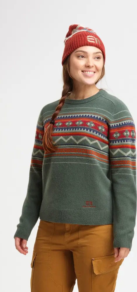 Elevenate Women's Fionnay Knit Gray Green Elevenate