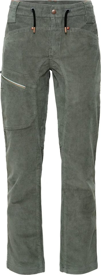 Elevenate Woman's Après Cord Pants Gray Green
