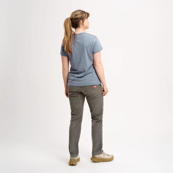 Elevenate Woman's Après Cord Pants Gray Green Elevenate
