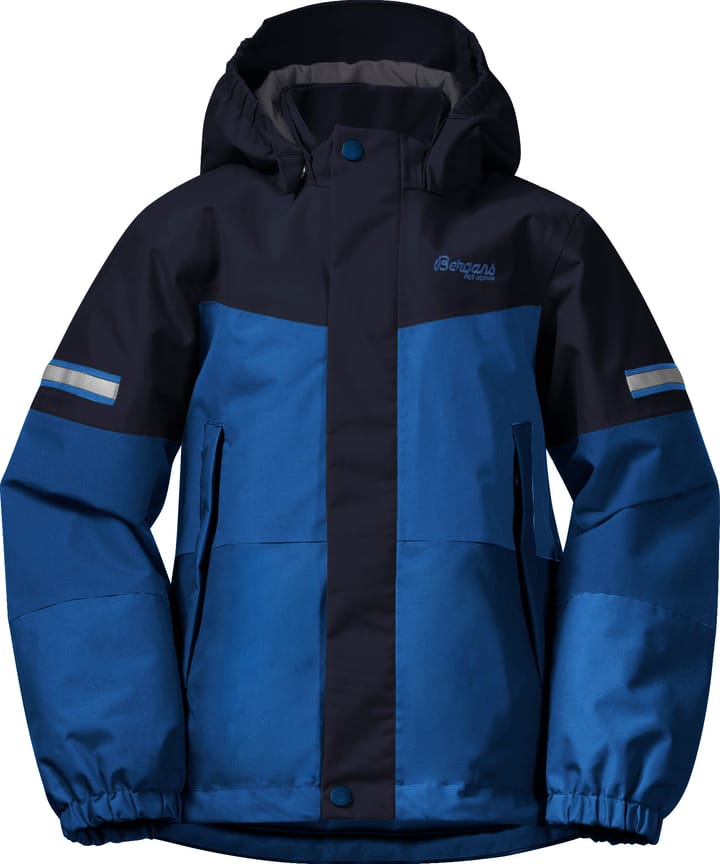 Bergans Kids' Lilletind Insulated Jacket Dark Riviera Blue/Navy Blue Bergans