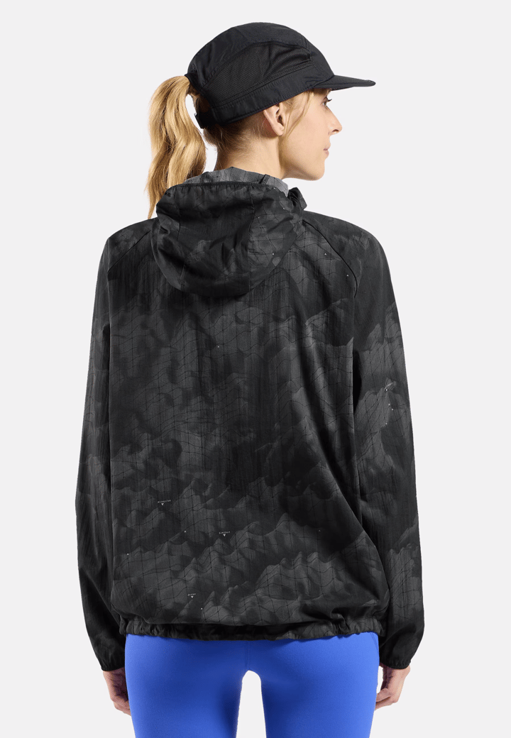 Odlo Women's Jacket Zeroweight Print Black Odlo