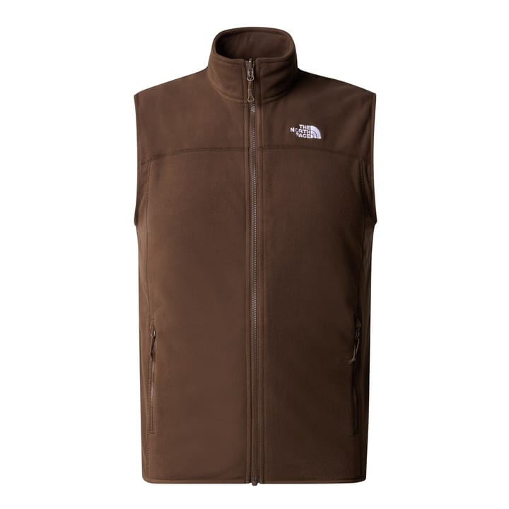 The North Face Men's 100 Glacier Vest Demitasse Brown The North Face