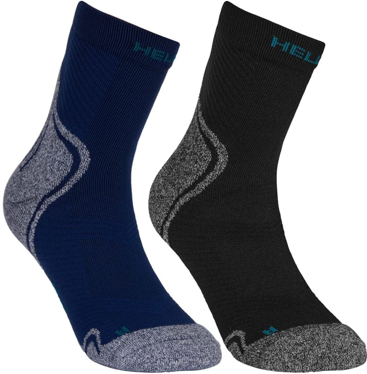 Mid Tech Run Sock 2-pack