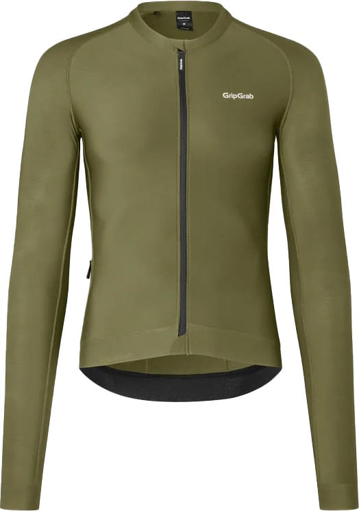 Gripgrab Men's Pacr Long Sleeve Jersey Olive Green Gripgrab