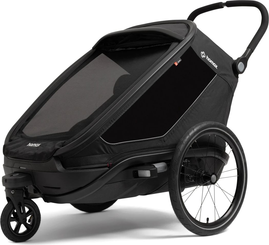 Hamax Outback Next Single Bicycle Trailer Black