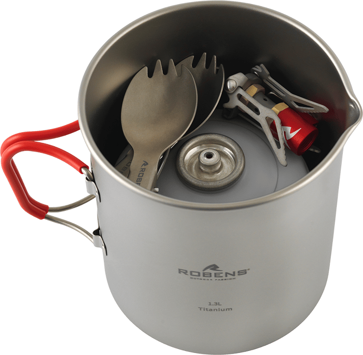 Robens Fire Wisp Duo Cook Set UL Silver Robens