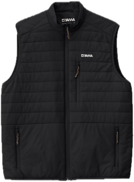 Yama Traverse Puffer Vest Anthracite Yama