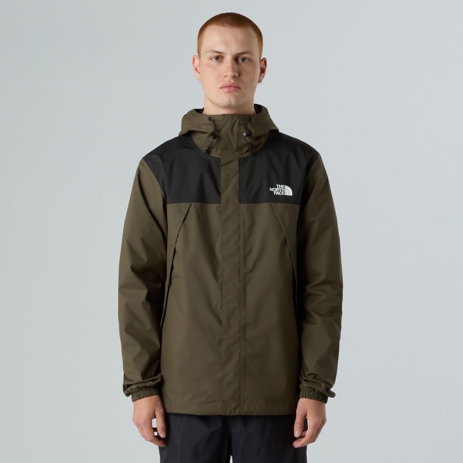 The North Face Men's Antora Jacket New Taupe Green/TNF Black
