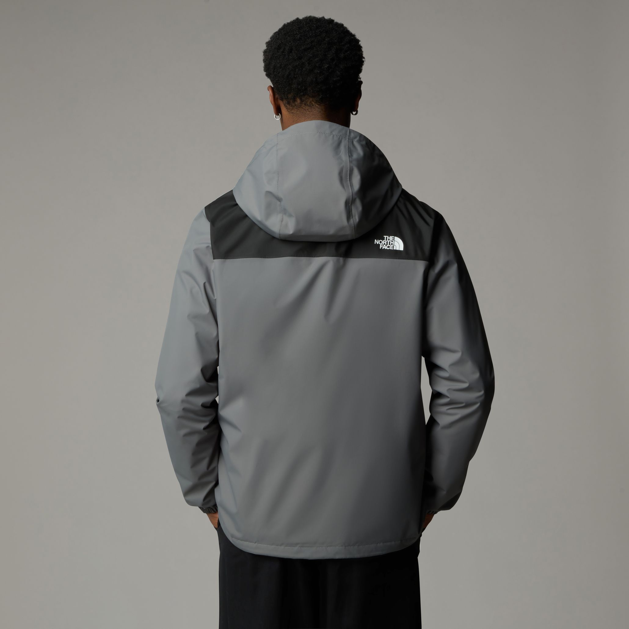 The North Face Men's Antora Jacket Smoked Pearl/TNF Black/NPF