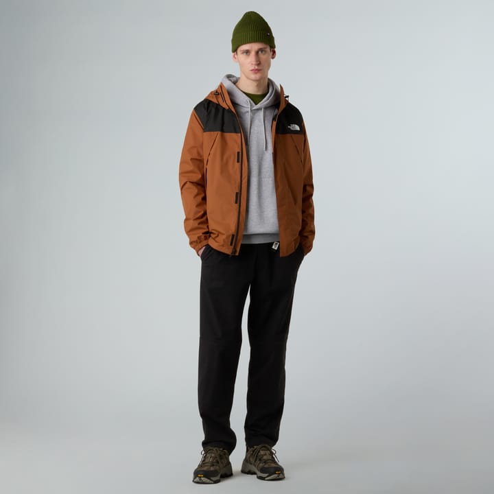 The North Face Men's Antora Jacket Burnt Umber/TNF Black The North Face The North Face Men's Antora Jacket Burnt Umber/TNF Black The North Face