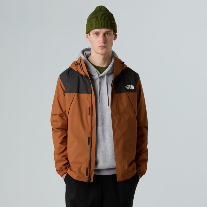 The North Face Men's Antora Jacket Burnt Umber/TNF Black The North Face The North Face Men's Antora Jacket Burnt Umber/TNF Black The North Face