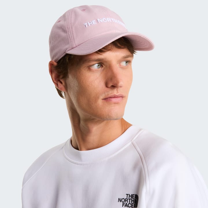 The North Face Roomy Norm Cap Metal Pink/Horizontal Logo The North Face