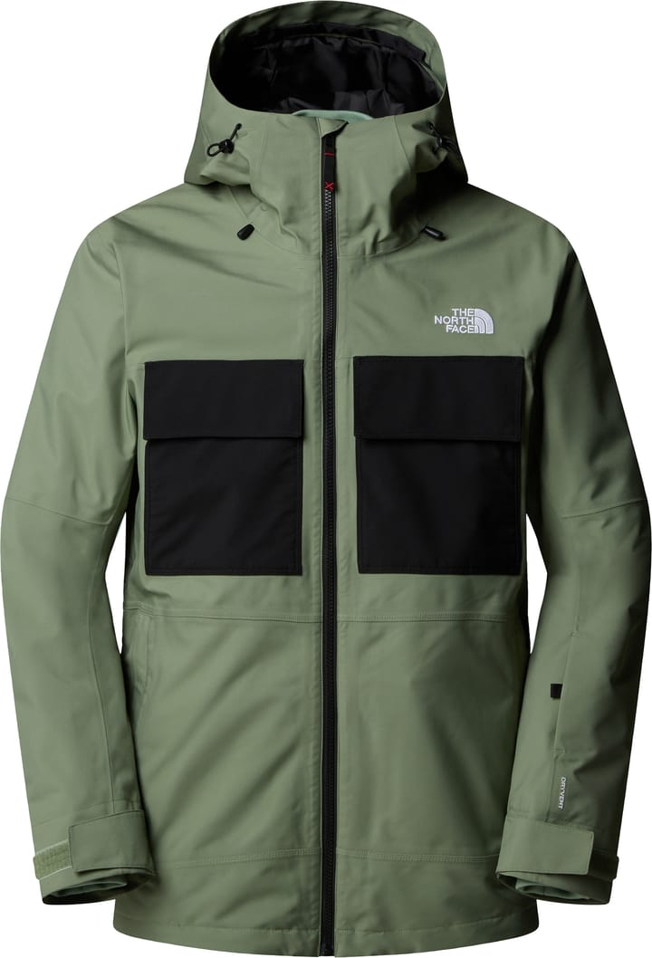 The North Face Men's Fourbarrel Triclimate Jacket Bark Mist/TNF Black The North Face
