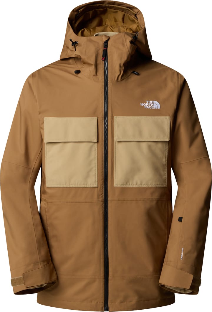 The North Face Men's Fourbarrel Triclimate Jacket Utility Brown/khaki Stone The North Face