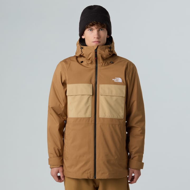 The North Face Men's Fourbarrel Triclimate Jacket Utility Brown/khaki Stone The North Face The North Face Men's Fourbarrel Triclimate Jacket Utility Brown/khaki Stone The North Face