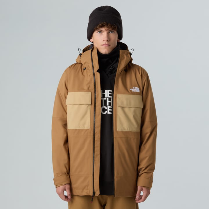 The North Face Men's Fourbarrel Triclimate Jacket Utility Brown/khaki Stone The North Face
