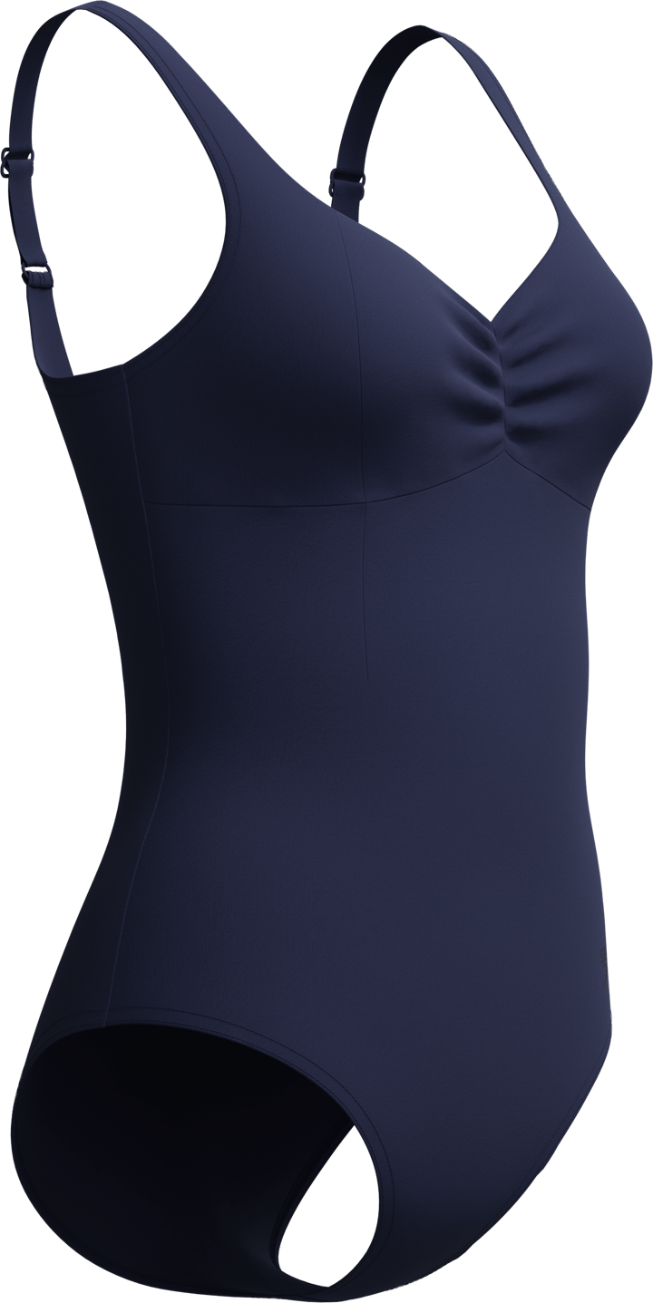 Speedo Women's Solid Aquanite One Piece Peacoat Speedo