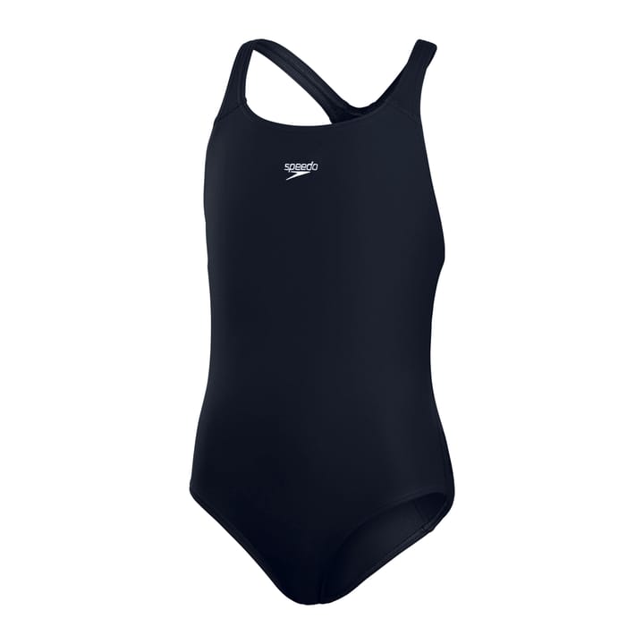 Speedo Girls' Eco Endurance+ Medalist Navy Speedo