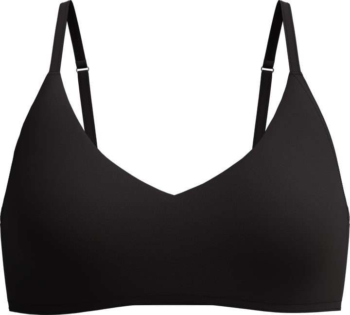 Speedo Women's Solid Triangle Bikini Top Anthracite Speedo