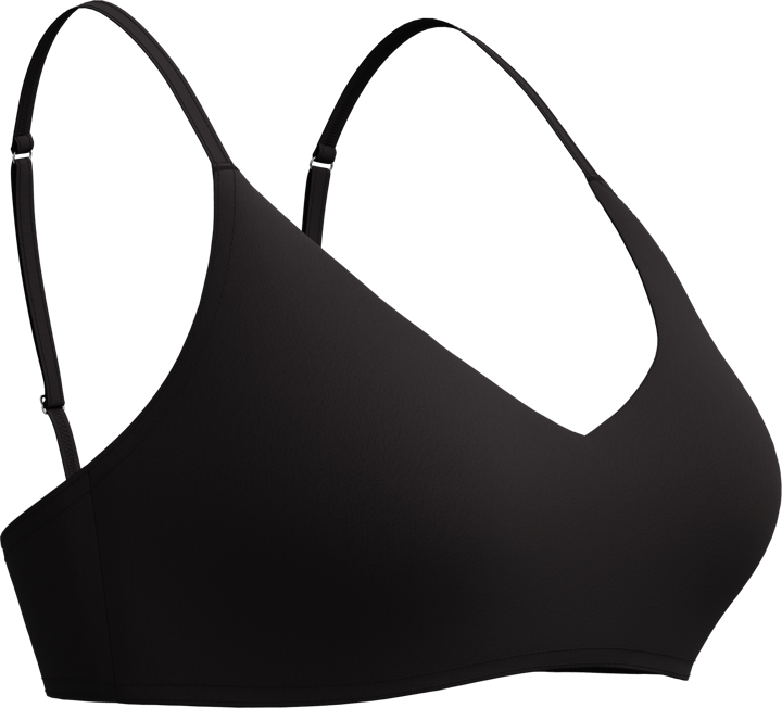 Speedo Women's Solid Triangle Bikini Top Anthracite Speedo
