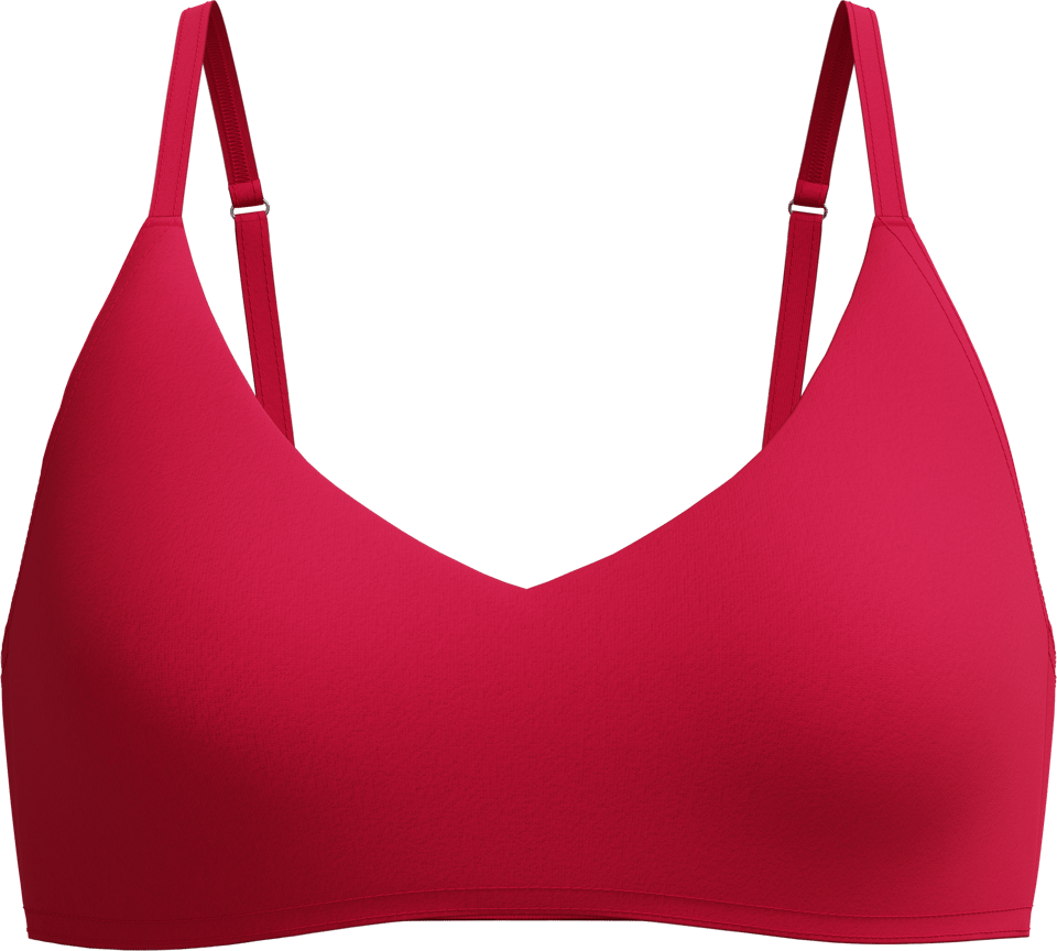Women's Solid Triangle Bikini Top