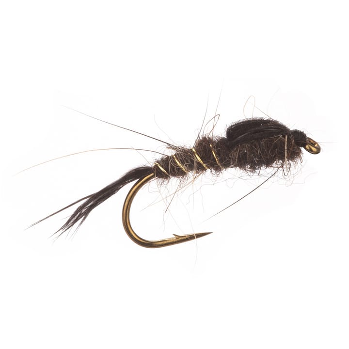 Arcticflies (Nymphe) Hare'S Ear Black Gold Ribbed Arcticflies