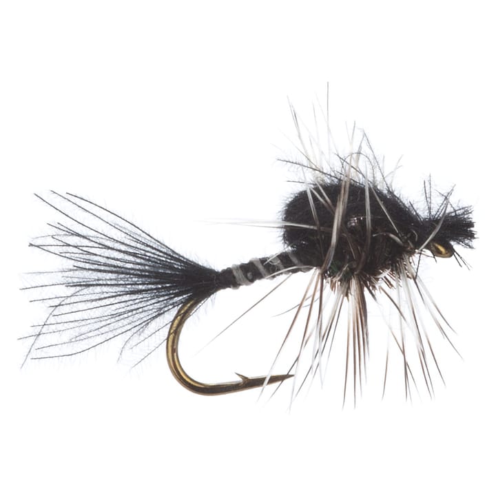 Arcticflies (Tørrflue) Cdc Hatching Midge Black/Grey Arcticflies