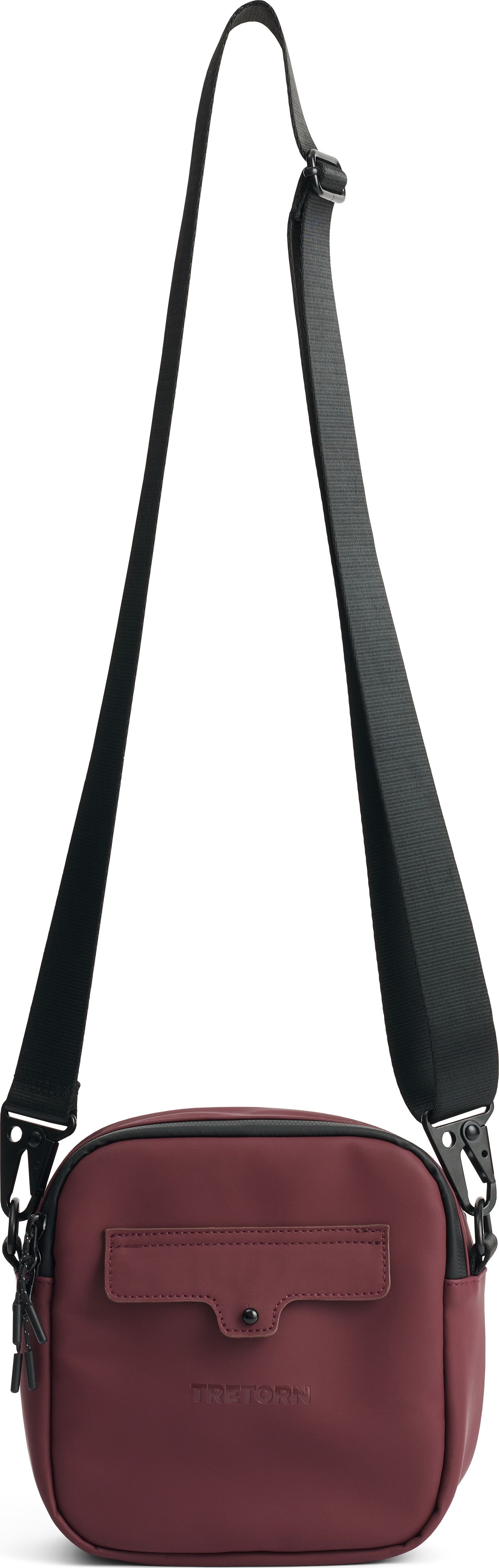 Tretorn PU Crossbody Bag Burgundy